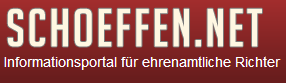 Logo des Informationsportal für ehrenamtliche Richter Schoeffen.net