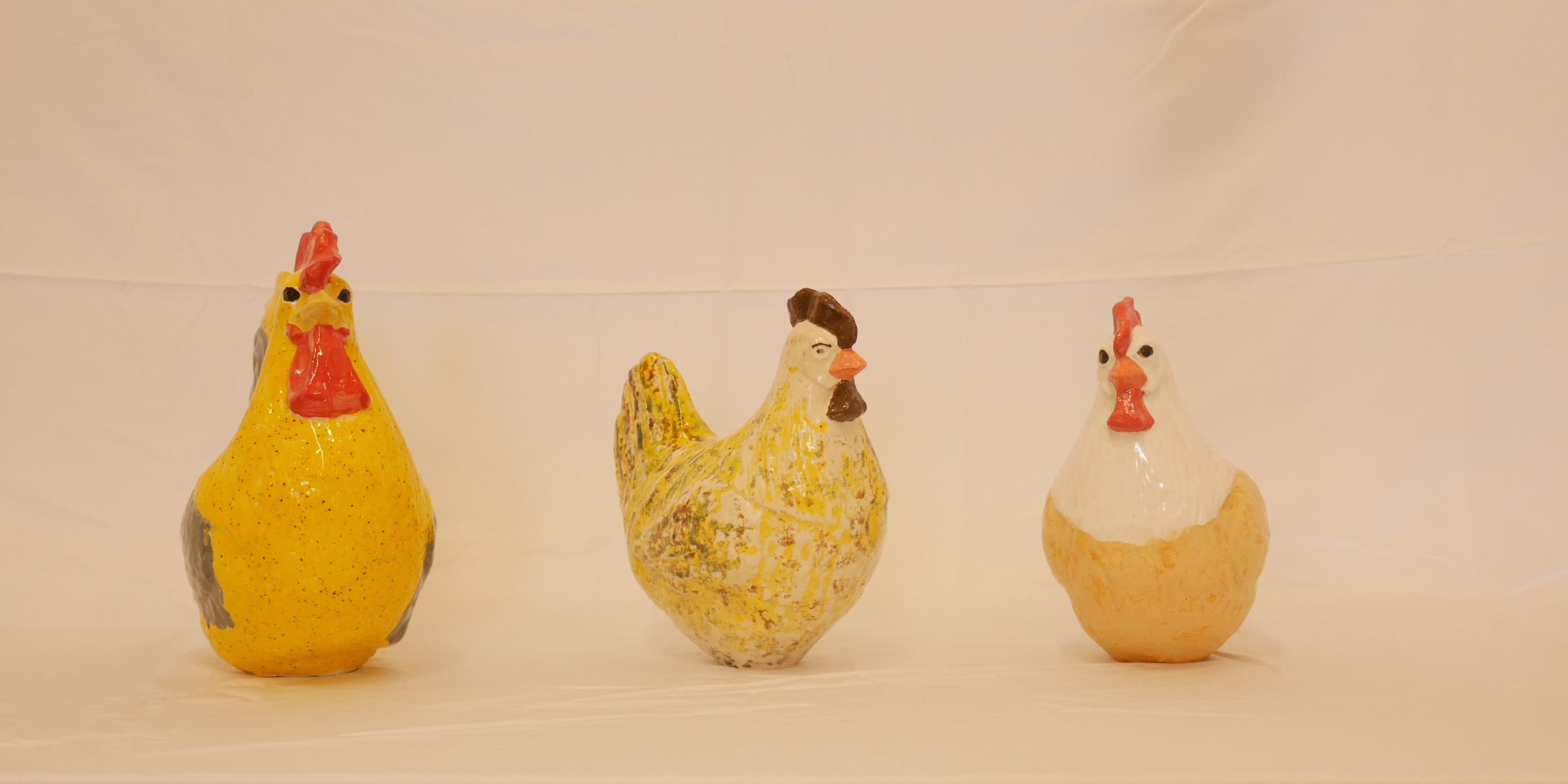 Keramikfiguren - Produkte des Arbeitstrainings Kreativ der JVA Cottbus-Dissenchen